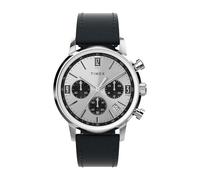 Timex Montre Chronographe pour Hommes avec Un Bracelet en Cuir Marlin