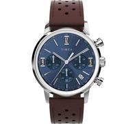 Timex Montre Marron Chronographe Hommes Marlin Chrono TW2W10200