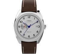 Timex Montre Automatique Marlin – Multi-cadrans, sous-cadran, bracelet en cuir