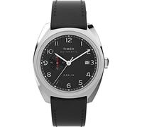 Timex Montre Marlin Automatique Multi-cadrans avec sous-cadran et bracelet en cuir pour homme