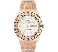 Timex Montre pour Femme Analogique avec Un Bracelet en Acier Inoxydable Q Reissue
