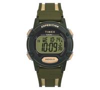 Timex Montre pour femme Easy Rider 25 mm - Bracelet extensible en acier inoxydable bicolore, cadran blanc, boîtier argenté TW2W52500