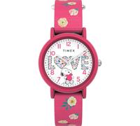 Timex Montre Quartz Analogique pour Filles Peanuts Weekender Color Rush