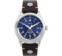 Timex Montre Quartz Analogique pour Hommes Waterbury GMT x Pan Am