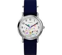 Timex Montre Weekender 31 mm pour Femme, Bleu, Sangle