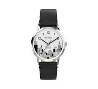 Timex New Yorker Marlin Montre à remontage manuel 34 mm 3ATM TWG066100