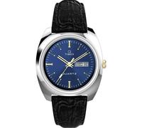 Timex Q Montre à bracelet en cuir pour homme TW2W44800