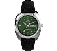 Timex Montre Waterbury Homme TW2W50600 — 40 mm, bracelet cuir marron, cadran crème, boîtier acier