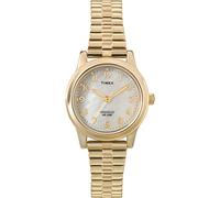 Timex - Femme - Timex Classic T2M827 - Quartz - Analogique - Eclairage - nacre - Argent - Acier Inoxydable