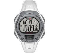 Timex -T5K515SU - IRONMAN Running 30 Lap - Montre Sport Femme - Quartz Digital - Bracelet Résine Blanc