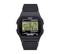 Timex - T75961PF - Montre Homme - Quartz - Digital - Rétro éclairage - Alarme - Temps intermédiaires - Chronographe - Bracelet Résine Noir