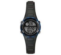 Timex - TW2W92400 Machines Montre Numérique pour Enfant avec Bracelet en Résine Noire, Cadran Numérique, Boîtier Noir 27 mm