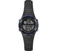 Timex - TW2W92400 Machines Montre Numérique pour Enfant avec Bracelet en Résine Noire, Cadran Numérique, Boîtier Noir 27 mm