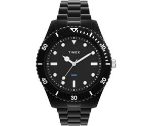 Timex - TW2Y04500 - Trend Montre pour Homme avec Bracelet Noir Tide Ocean Material