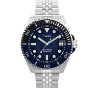 Timex TW2Y50700 Harborside Montre Automatique en Acier Inoxydable pour Homme 40 mm