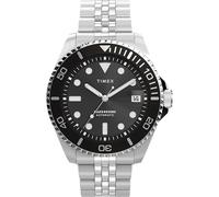 Timex TW2Y50900 Harborside Montre Automatique en Acier Inoxydable pour Homme 40 mm