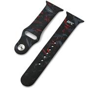 Timex UFC Bracelet en Silicone Noir pour Apple Watch (42 mm - 49 mm), Taille Unique, Bracelets UFC