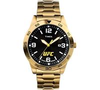 Timex UFC Legend Montre pour Homme 42 mm, Ton doré, Bracelet