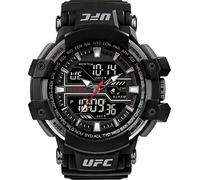 Timex UFC Montre chronographe pour Homme avec Bracelet en résine Noire 53 mm TW5M51800