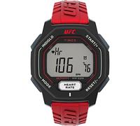 Timex UFC Performance Spark Homme 46mm Bracelet Silicone Rouge Montre TW2V84000
