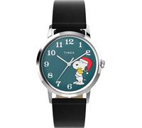 Timex Unisex Adults Marlin 54 Analogue Quartz Watch Vert/Acier Taille unique Unisex