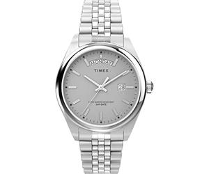 Timex Unisexe Analogique Quartz Montre Legacy avec Bracelet en Acier Inoxydable