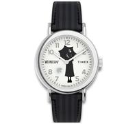 Timex Weekender X Wednesday TW2Y19400 - Femme - 37 mm - Analogique - Quartz - Verre minéral