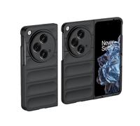 TIMEYUE Étui pour OnePlus Open, [Antichoc] Ultra-Mince Etui TPU Souple Protecteur Case Anti-Rayures, Étui pour OnePlus Open-Noir