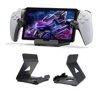 TIMEYUE Support pour Sony Playstation Portal, [Anti-dérapant] Support de Jeu en Aluminium, Stand Base Portable Compatible avec Steam Deck/Lenovo Legion Go-Noir
