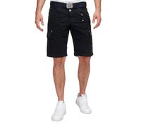 Timezone Bermuda cargo RYKERTZ pour homme, coupe droite, taille moyenne, coupe droite