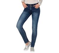 Timezone Enya Jean Slim pour Femme, Bleu (Blue Patriot Wash 3624), 29W / 30L