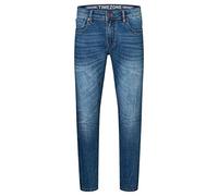 Timezone Homme Slim EduardoTZ Jeans, Jeans Blue Wash, 38/34