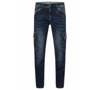 Timezone Jean de cargaison avec poches plaquées et coupe élastique