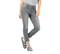 Timezone Jean femme 7/8 Slim NALITZ 7/8 - taille moyenne - slim fit - gris W25 -W33, 3373-8049 Rock Grey Wash, 26W