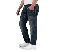 Timezone Jean pour Homme Clay 3983 Urban Indigo Wash Cargo Worker