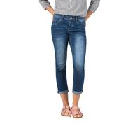 TIMEZONE Jeans SLIM NALITZ 7/8 Mid Waist Slim Fit Bleu W24-W33