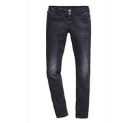 Timezone Enyatz-98% Baumwolle, 2% Elasthan Jean Slim, Noir (Black Diamond Wash 9047), 26W x 32L Femme