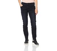 Timezone Enyatz-98% Baumwolle, 2% Elasthan Jean Slim, Noir (Black Diamond Wash 9047), 30W x 34L Femme