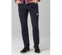TIMEZONE Men trousers regular fit medium rise slim legs cargo pockets stretch