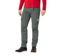 Timezone Men Trousers Regular fit Medium Rise Slim Legs Cargo Pockets Stretch, Couleurs:Gris-2, Taille de Pantalon:29W / 32L, Longueur de Jambe:L32
