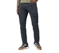 TIMEZONE Pantalon Cargo Homme Regular Ben Gris Bleu Coloured Stretch