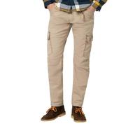 Timezone Pantalon Regular Rogertz pour Homme, Beige, 32W / 34L