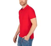 Timezone Polo Garment DYE pour homme - Coupe droite - Tailles S, M, L, XL, XXL, 3XL, 6018-5192 rouge délavé, L