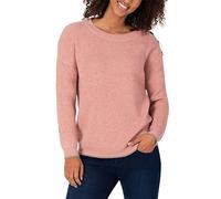 Timezone Pull Easy Sweater, Rose Beige mélangé, XS Femme
