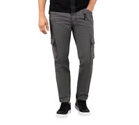 Timezone Regular Bentz Mous, Gris Charbon, 32W / 32L Homme