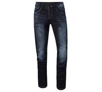 Timezone Regular GerritTZ Jean Droit, Bleu (Indigo Rough Wash 3200), 34W x 32L Homme