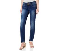 Timezone Slim Enya, Jean coupe ajustée Slim Femme, Bleu (Blue Royal Wash 3065), W31/L32