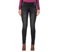 Timezone Slim Enyatz Womanshape Jean, Noir (Black Brushed Wash 9058), W28/L32 (Taille Fabricant: 28/32) Femme
