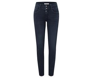 Timezone Slim EnyaTZ Womanshape Mous, Bleu Nuit délavé, 29W x 30L Femme