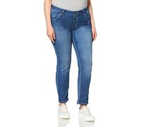 Timezone Slim Nalitz 7/8 Mous, Blue Denim Wash, 29W x 30L Femme